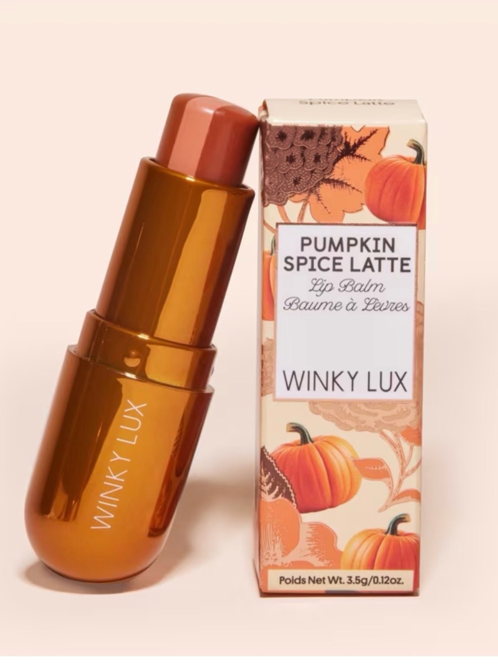 NEW Winky Lux Pumpkin Spice Latte Lip Balm